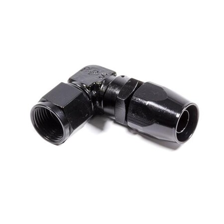 Fragola Fragola 109110-BL 90 deg -10 AN Low Profile Forged Hose End Fitting; Black FRG109110-BL